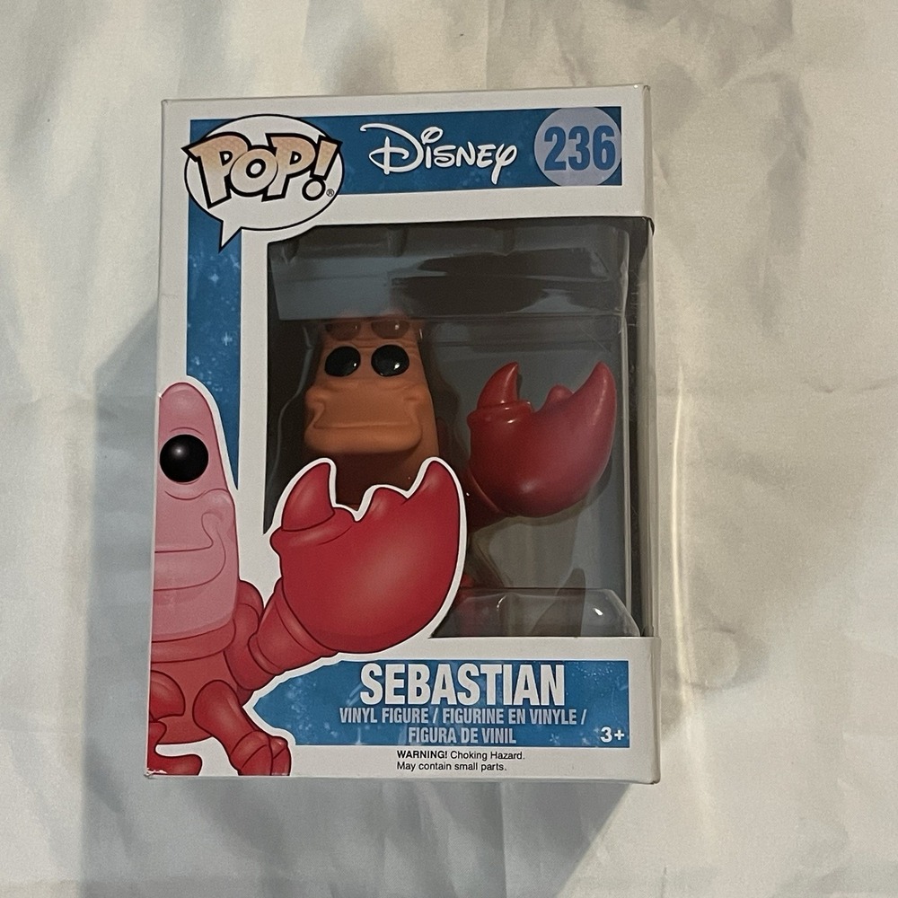 *NEW* FUNKO DISNEY THE LITTLE MERMAID SEBASTIAN #236 POP!